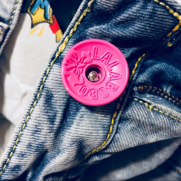 Lalabobo Statement Boyfriend/Mom Jeans - Picture 8 of 8